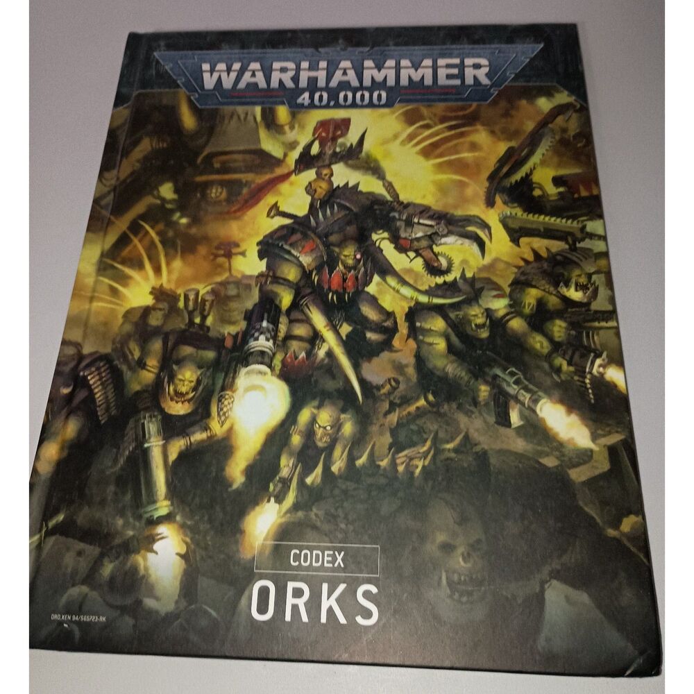 Games Workshop Limited: WARHAMMER 40,000 Codex ORKS Hardcover Book